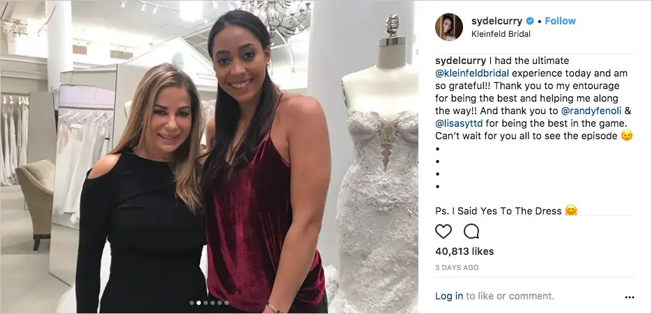Steph Curry s Sister Said Yes to the Dress